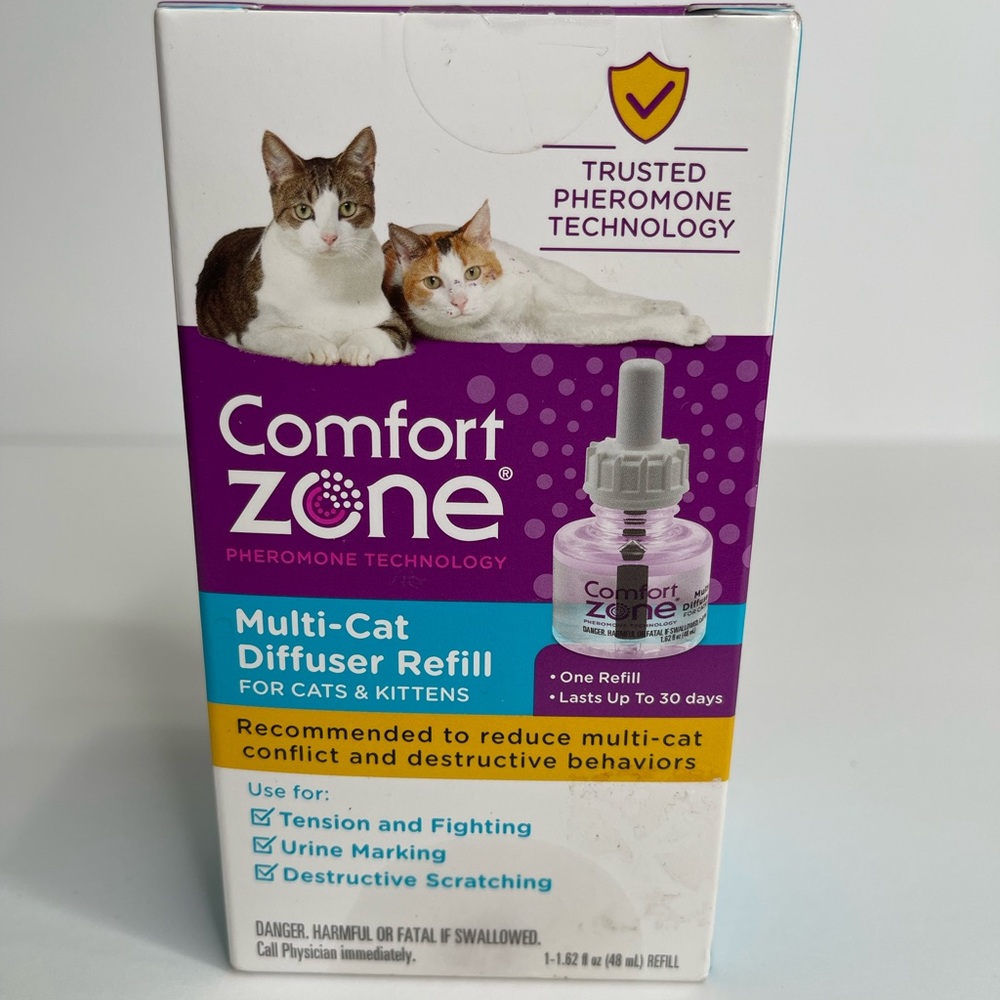 Comfort Zone Multi-cat Diffuser Refill Reduces Conflict & Destructive Behavior
